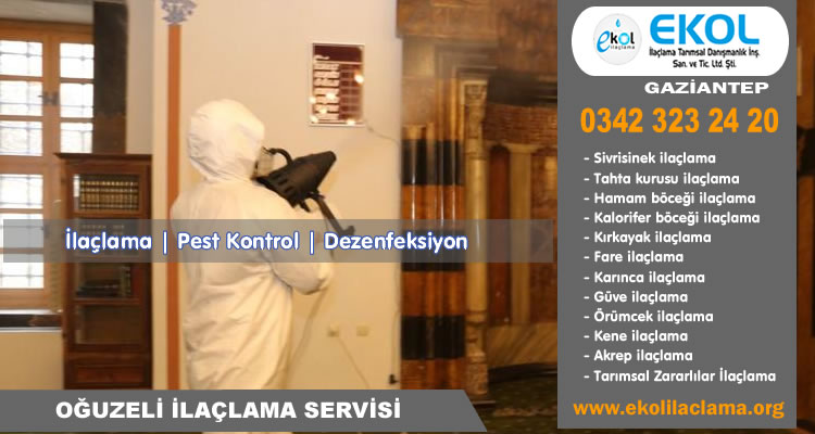 Oğuzeli İlaçlama Firması