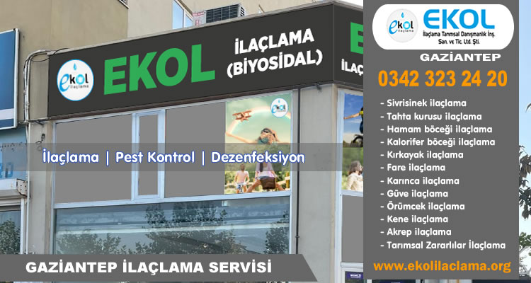 Gaziantep Ekol İlaçlama